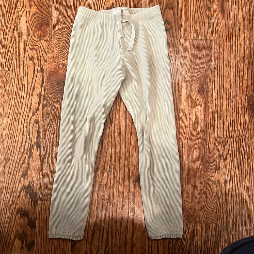 Zara waffle material leggings- size 4-5